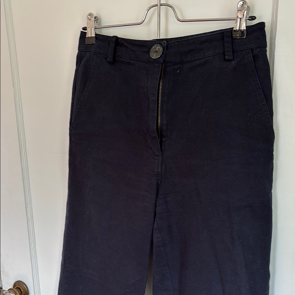 Classic Black Wide-Leg Pants